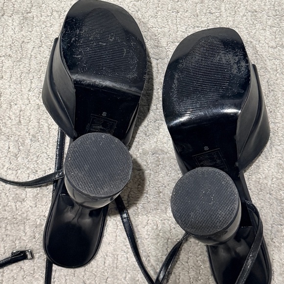 Black Platform Heels - Picture 4 of 4